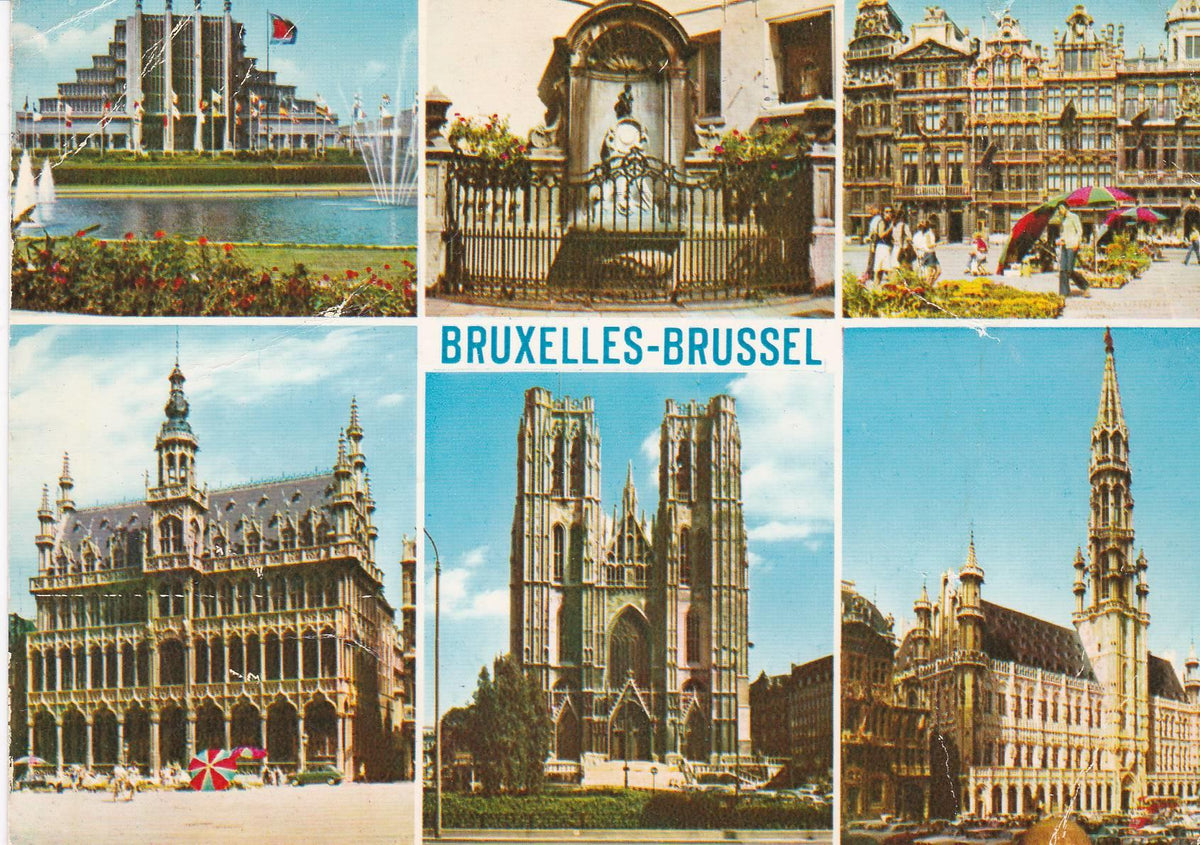 POSTAL B8309: BRUSELAS: DIVERSOS ASPECTOS