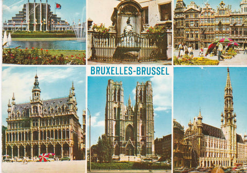 POSTAL B8309: BRUSELAS: DIVERSOS ASPECTOS