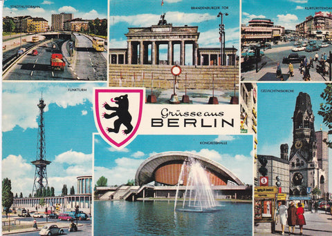 POSTAL B8310: BERLIN: DIVERSOS ASPECTOS