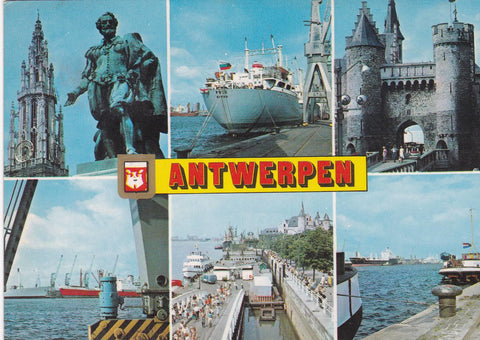 POSTAL B8313: ALEMANIA: ANTWERPEN