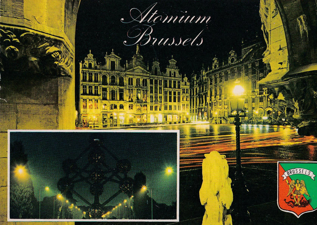 POSTAL B8315: BRUSELAS: ATOMIUM