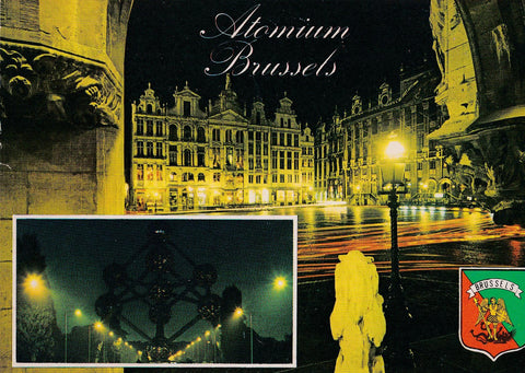 POSTAL B8315: BRUSELAS: ATOMIUM