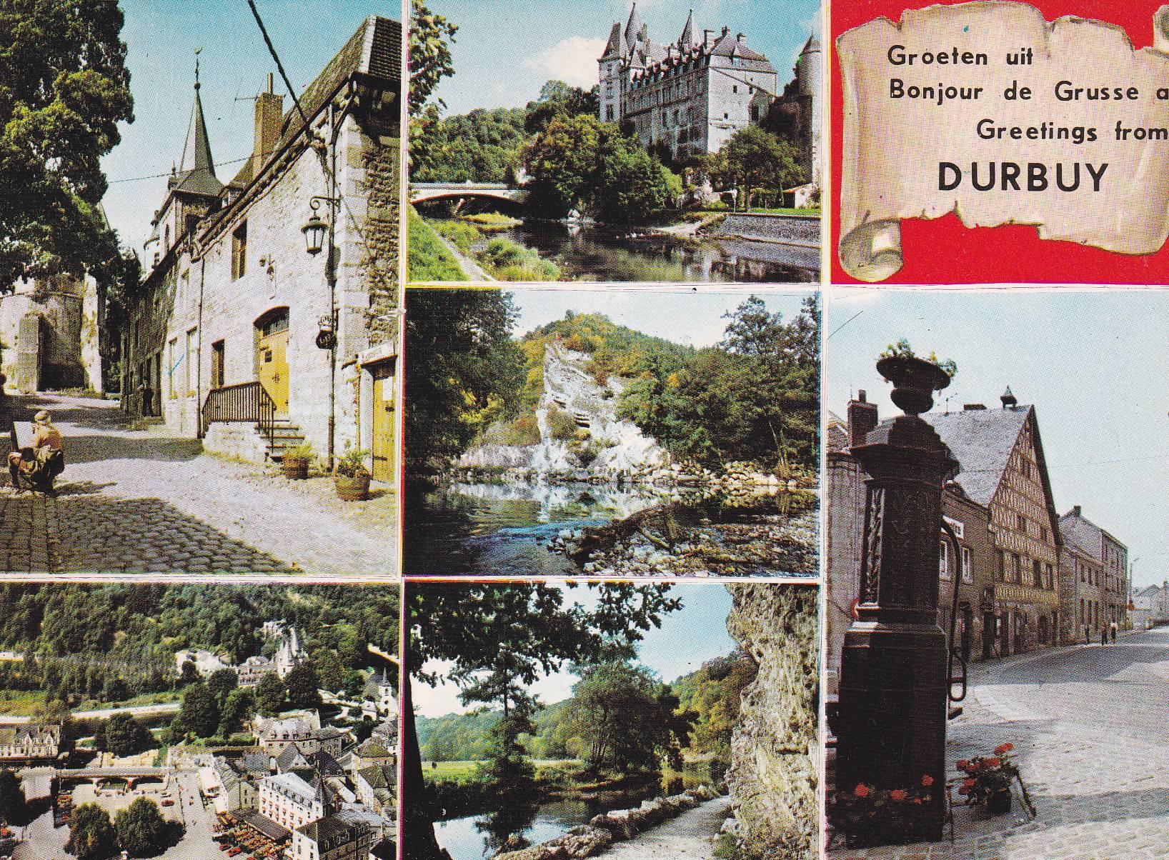 POSTAL B8318: BRUSELAS: DURBUY