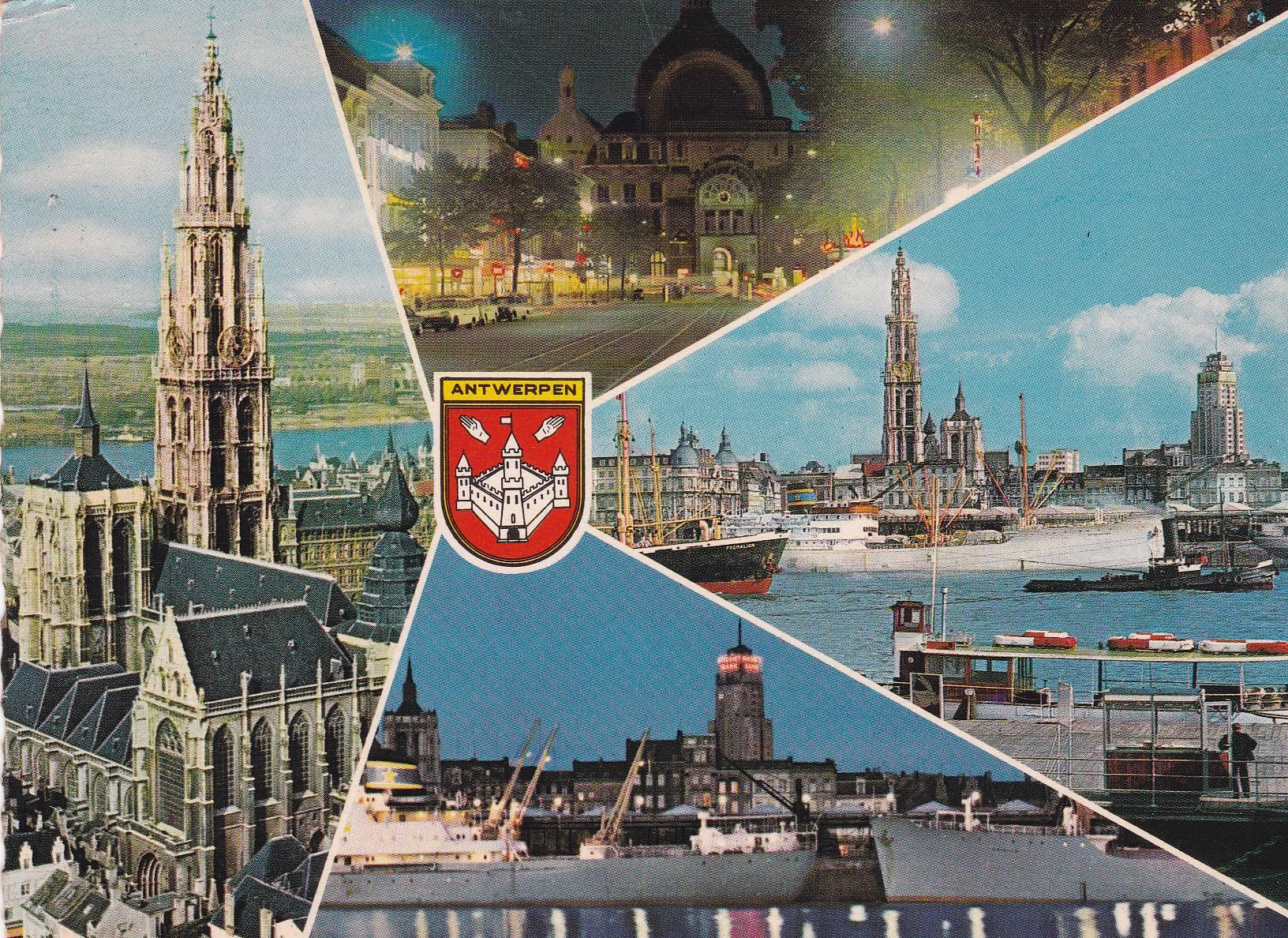 POSTAL B8319: ALEMANIA: ANTWERPEN