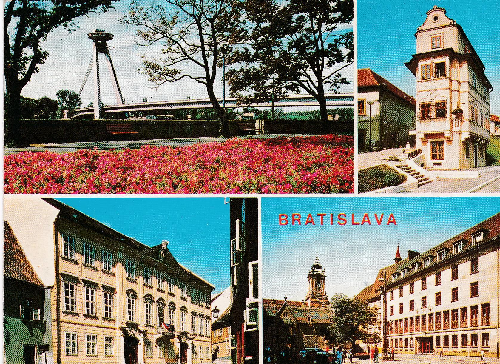POSTAL B8322: BRATISLAVA: DIVERSOS ASPECTOS