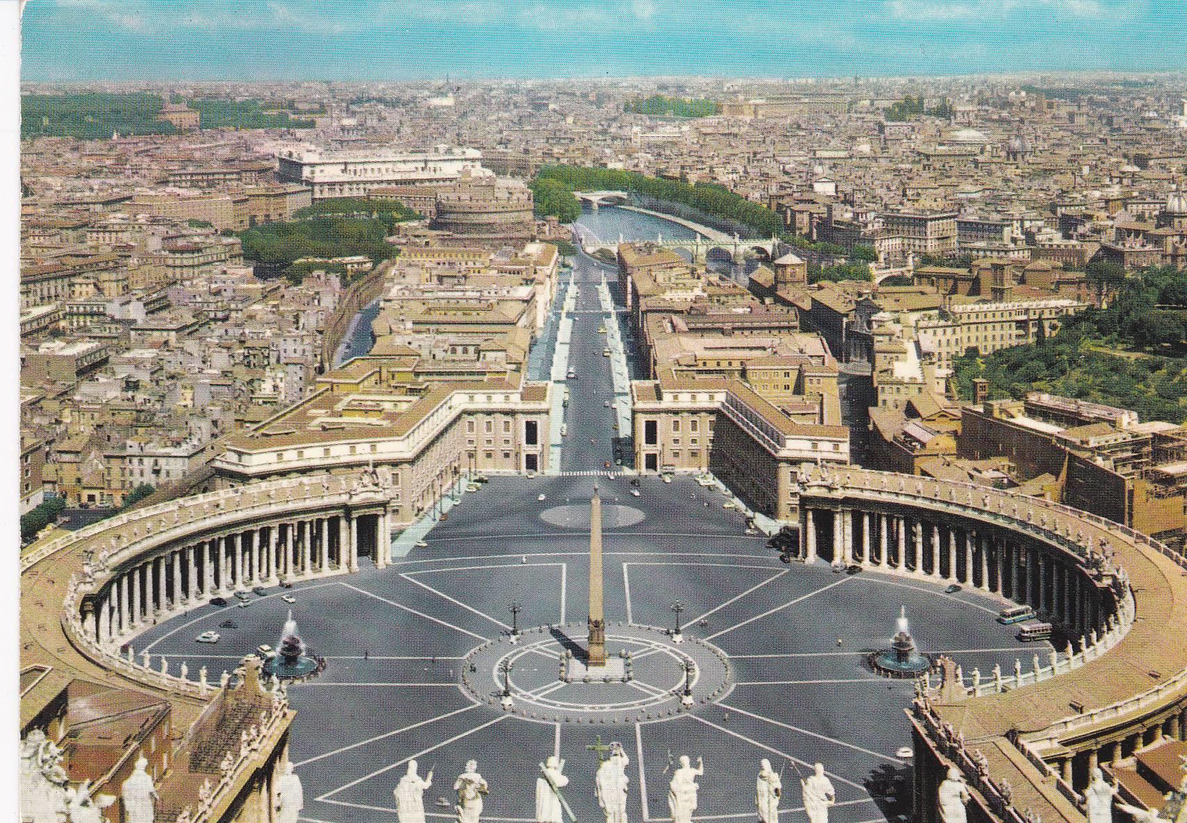POSTAL B8324: ROMA: PLAZA ST PIETRO