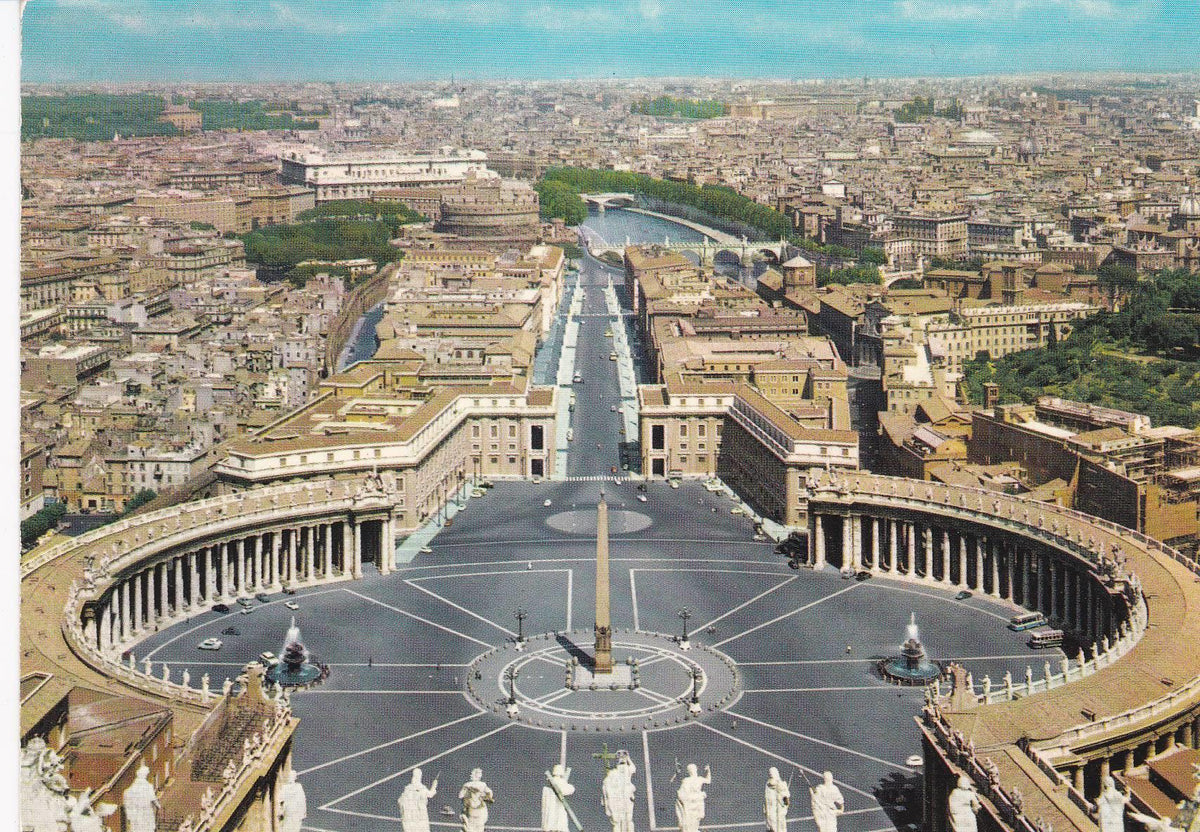 POSTAL B8324: ROMA: PLAZA ST PIETRO