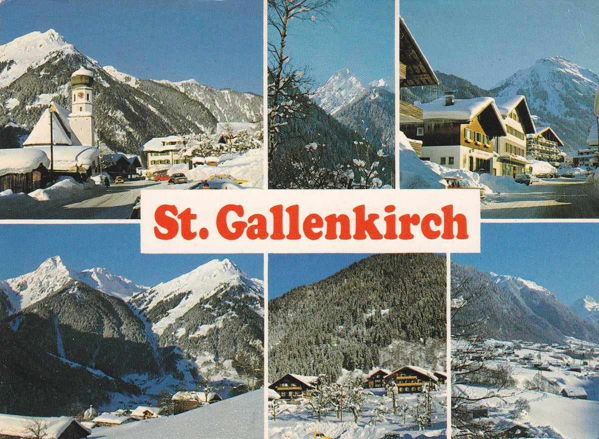 POSTAL B8328: AUSTRIA: ST GALLENKIRCH