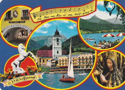 POSTAL B8334: AUSTRIA: CASA DE MOZART