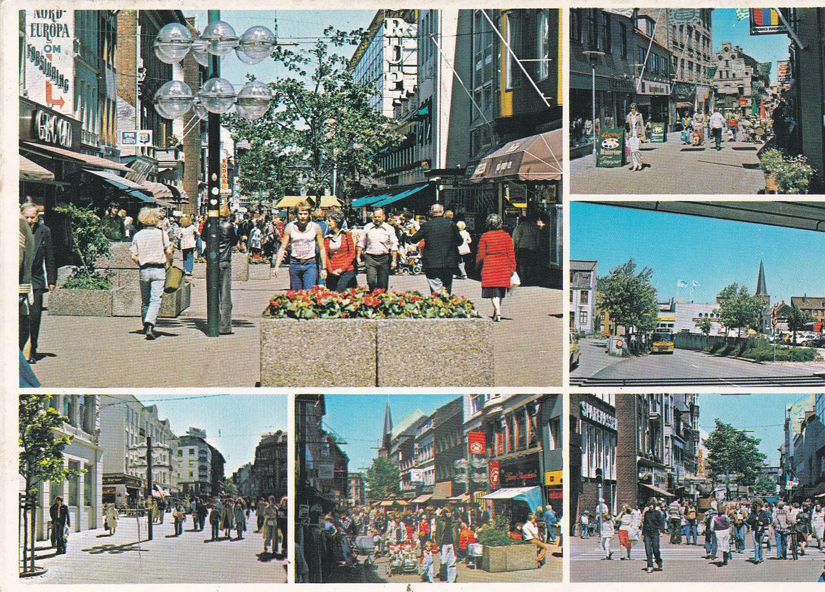 POSTAL B8342: DINAMARCA: CALLE PEATONAL ARHUS