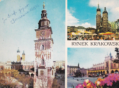 POSTAL B8353: CRACOVIA: DIVERSOS ASPECTOS