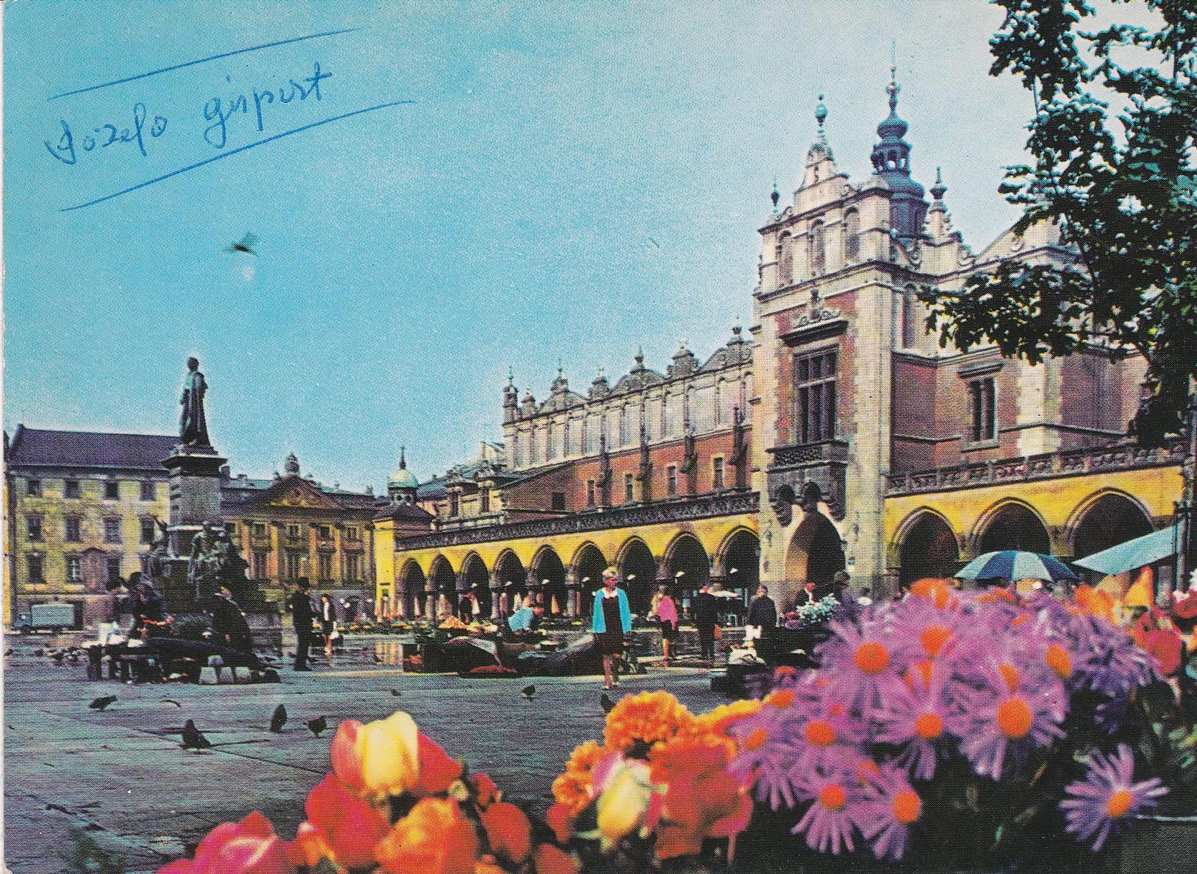 POSTAL B8354: CRACOVIA: SUKIENNICE
