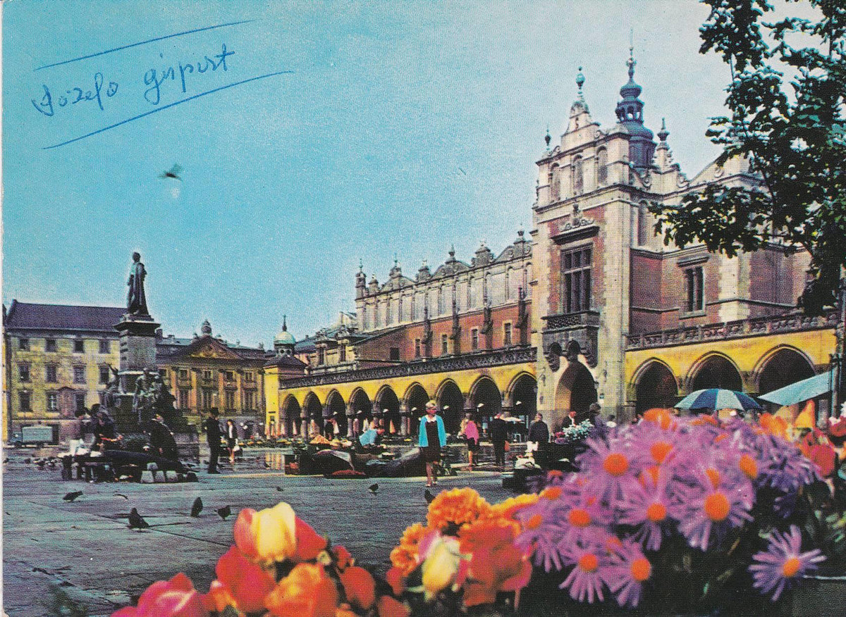 POSTAL B8354: CRACOVIA: SUKIENNICE