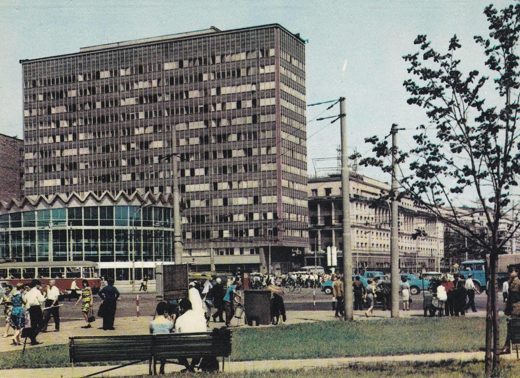 POSTAL B8355: WARSZAWA: ALEJE JEROZOLIMSKIE