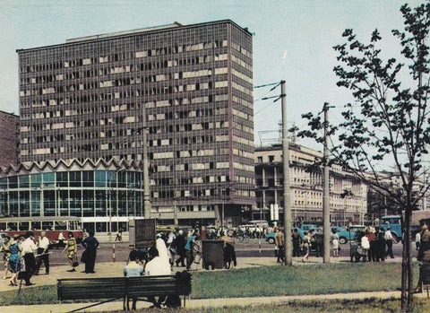 POSTAL B8355: WARSZAWA: ALEJE JEROZOLIMSKIE