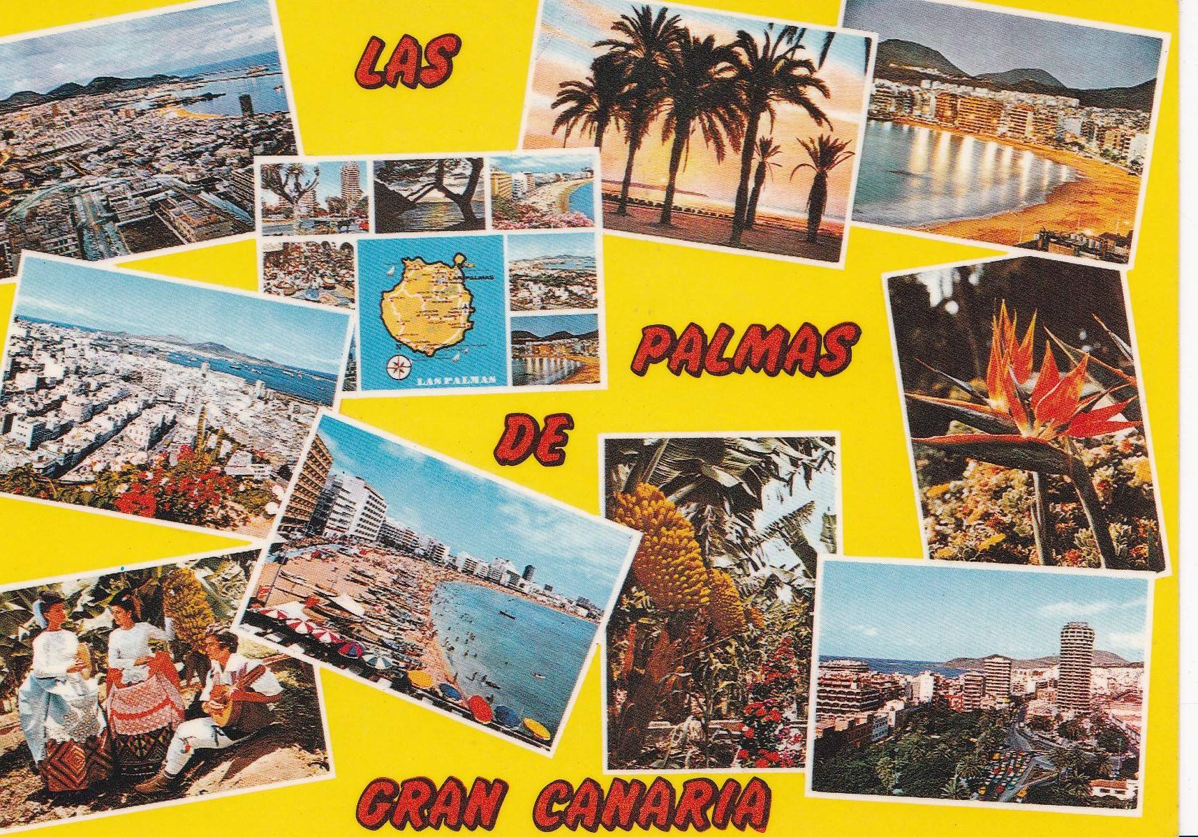 POSTAL B8371: ISLAS CANARIAS: DIVERSOS ASPECTOS