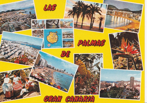 POSTAL B8371: ISLAS CANARIAS: DIVERSOS ASPECTOS