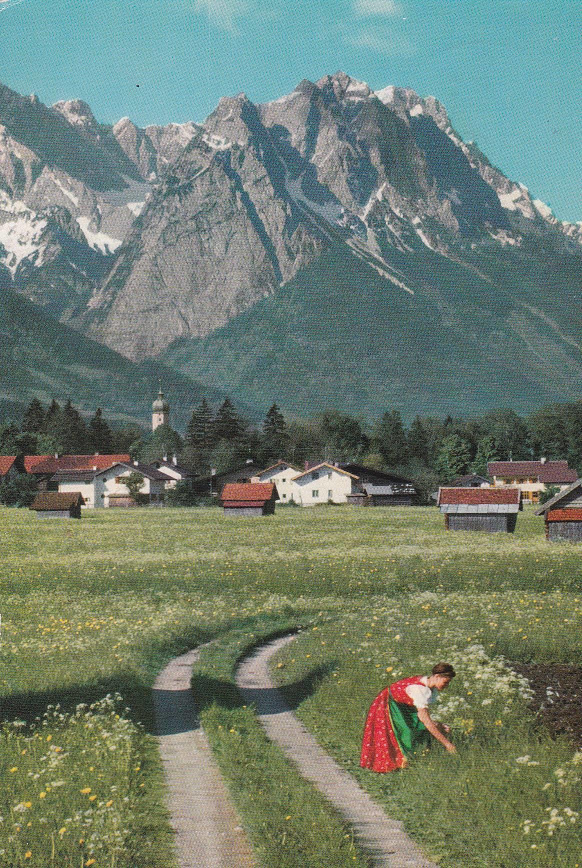 POSTAL B8403: BERLIN: GARMISCH MIT ZUGSPITZE
