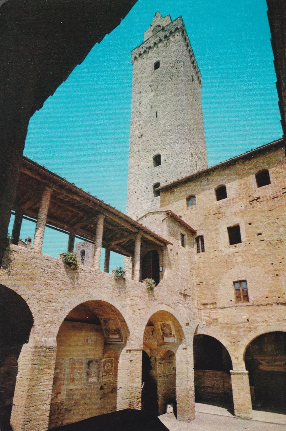 POSTAL B8407: SLENA: CIUDAD GIMIGNANO