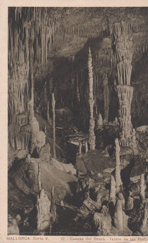 POSTAL B8425: MALLORCA: CUEVAS DEL DRACH