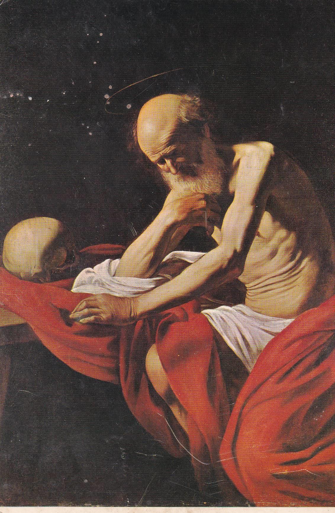 POSTAL B8432: SAN JERONIMO: MICHELANGELO