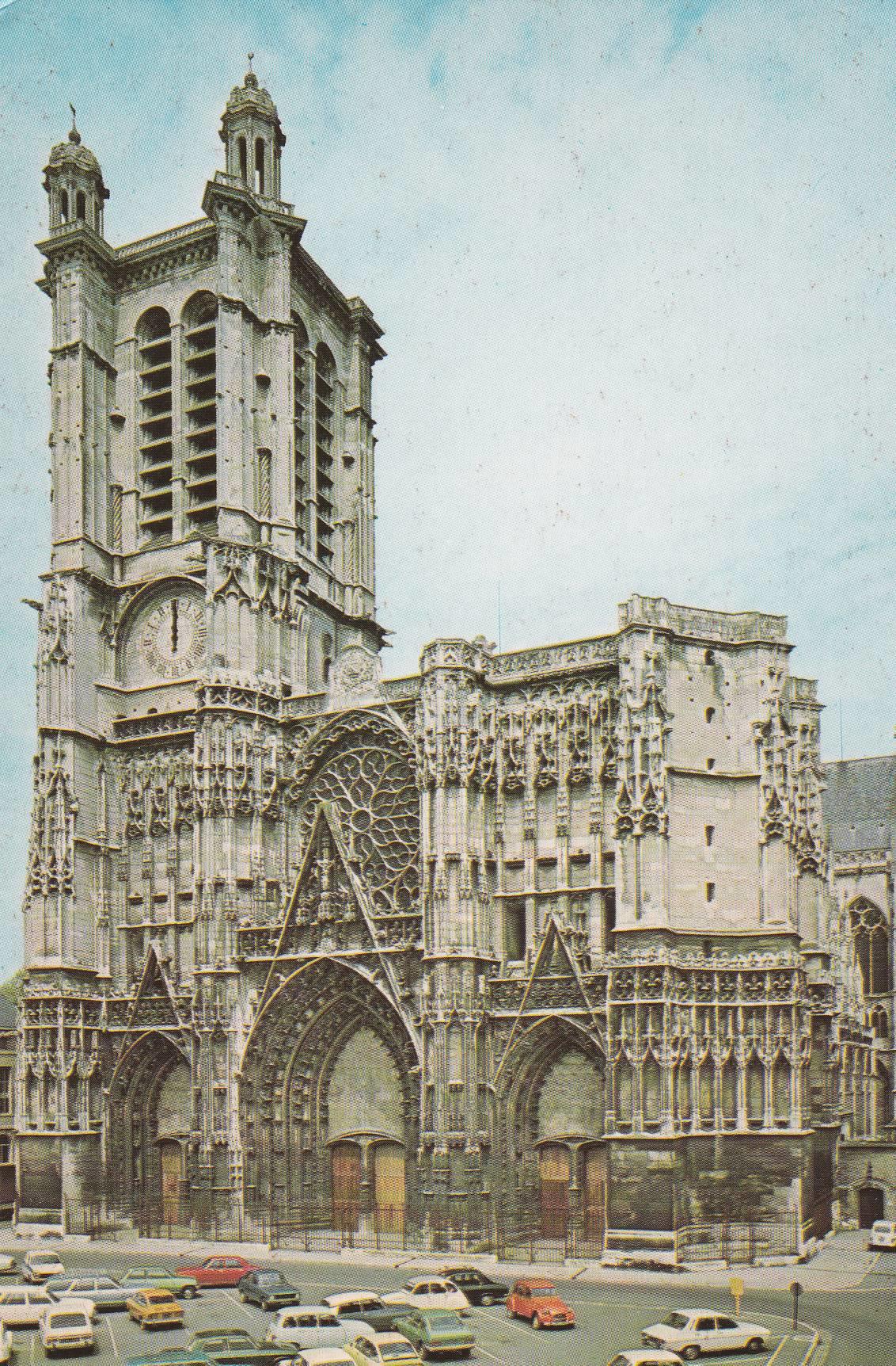 POSTAL B8438: AUBE: CATEDRAL TROYES