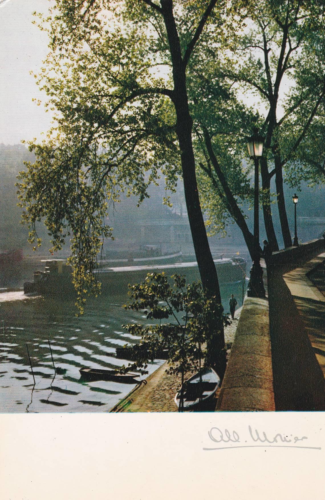 POSTAL B8442: PARIS: QUAI D ANJOU