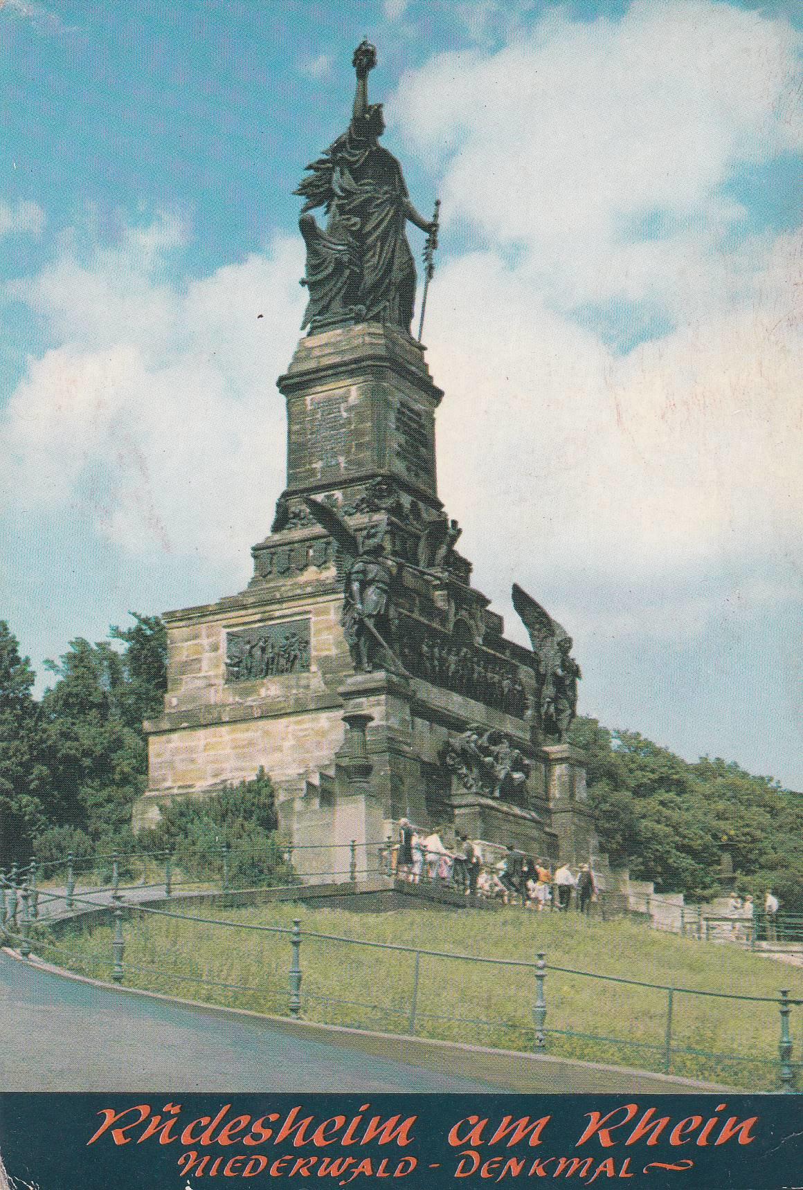 POSTAL B8455: ALEMANIA: RUDESHEIM