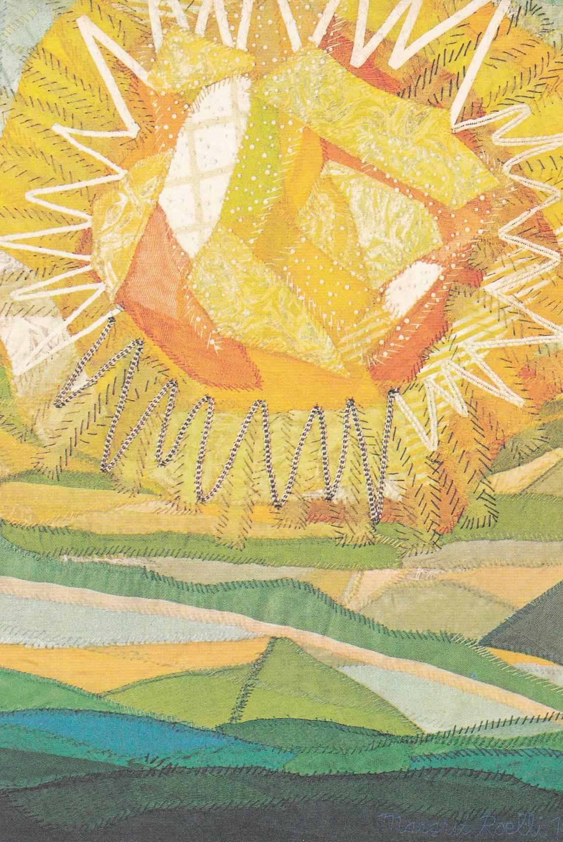 POSTAL B8462: MARGRIT ROELLI. LE SOLEIL