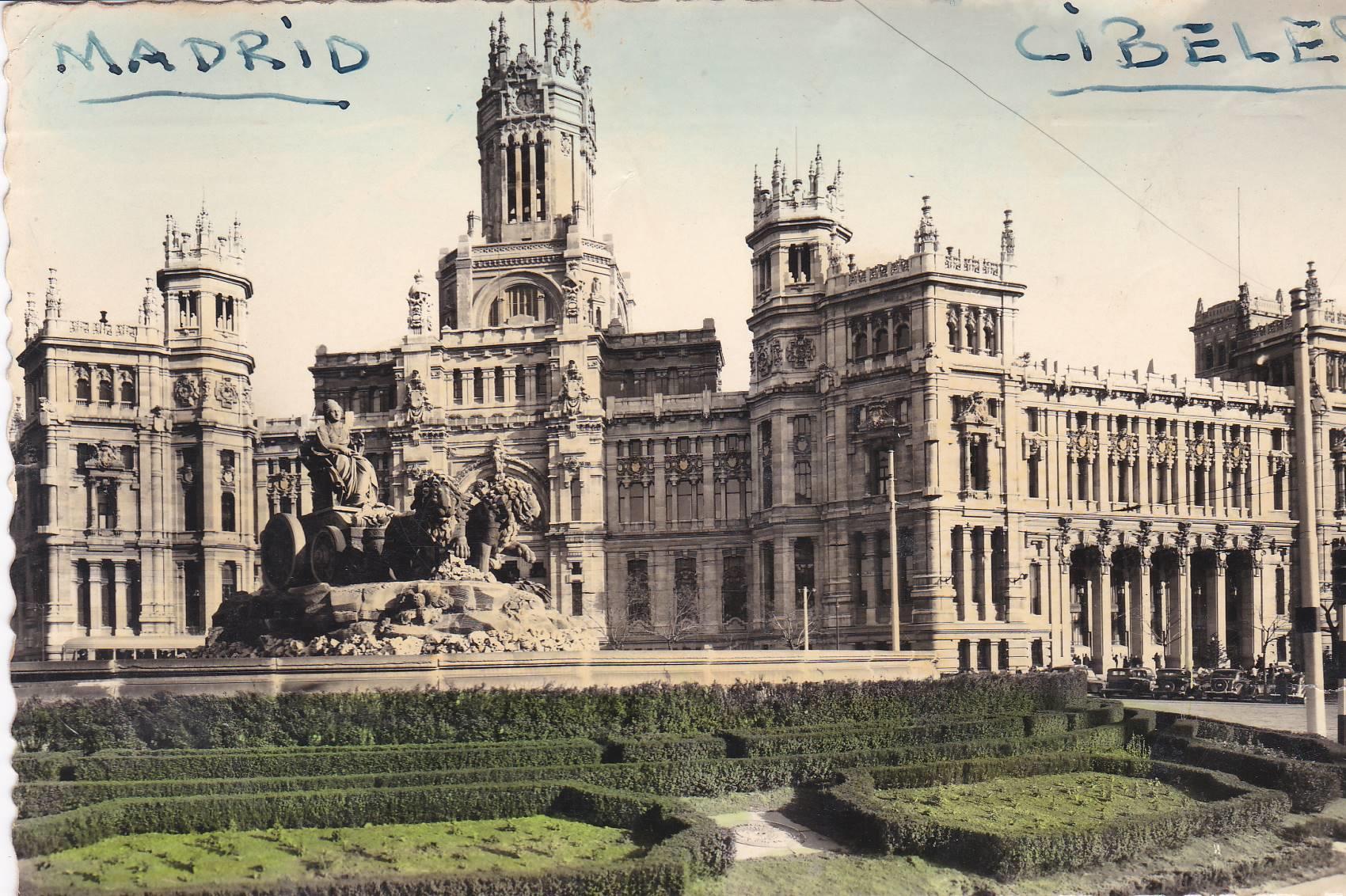 POSTAL B8473: MADRID: FUENTE DE CIBELES