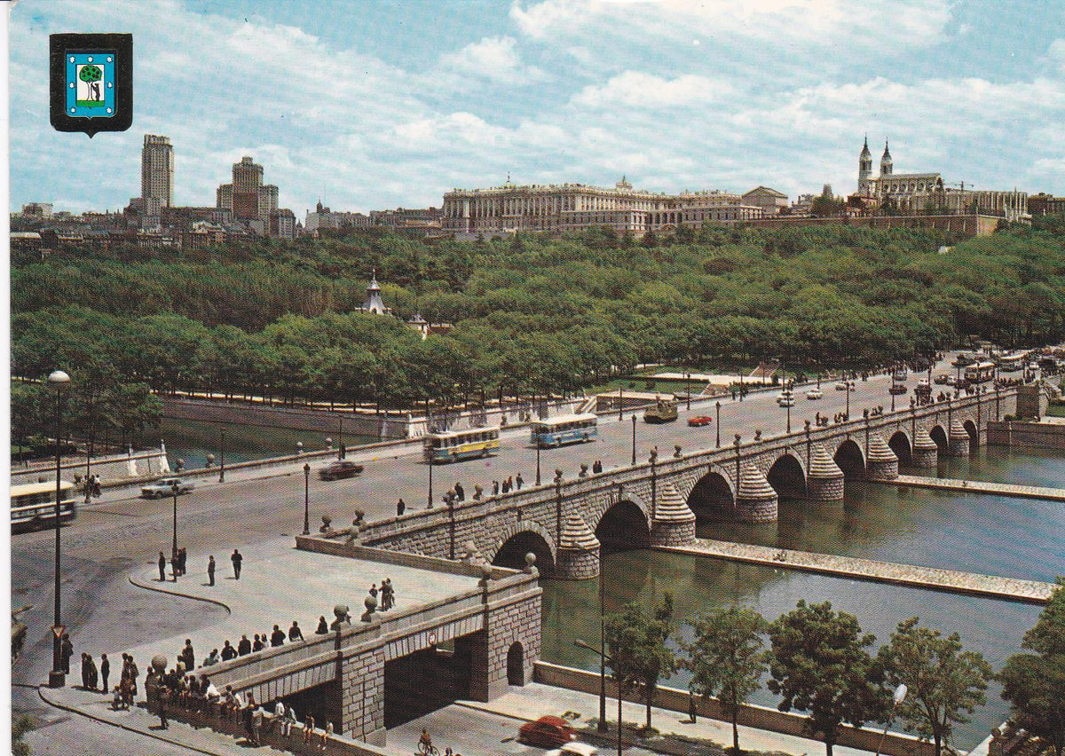 POSTAL B8480: MADRID: PUENTE DE SEGOVIA