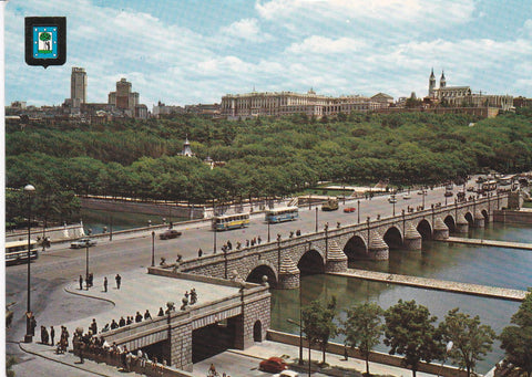 POSTAL B8480: MADRID: PUENTE DE SEGOVIA