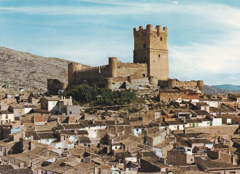POSTAL B8482: VILLENA: EL CASTILLO