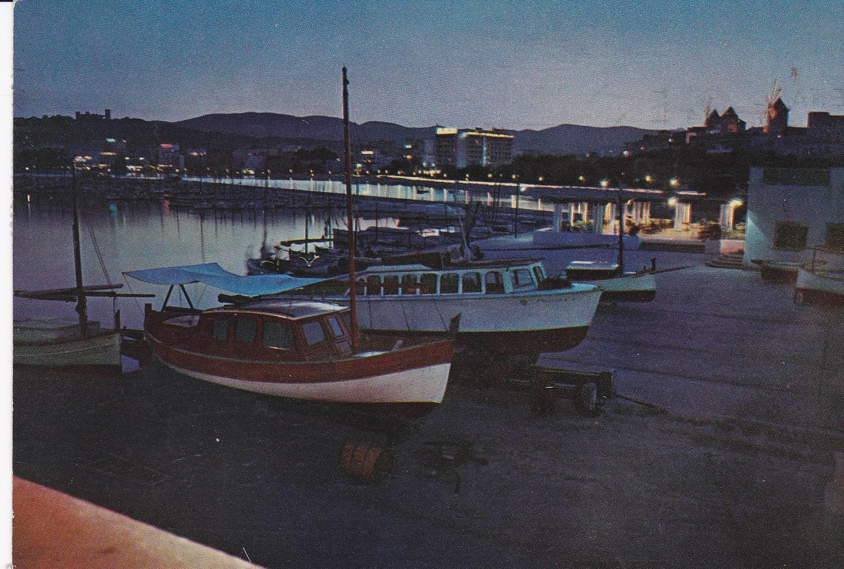 POSTAL B8490: PALMA DE MALLORCA: VISTA NOCTURNA