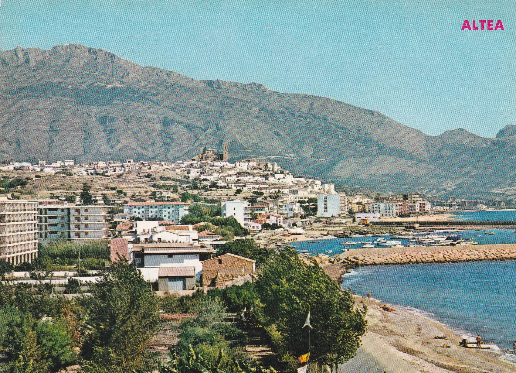 POSTAL B8492: ALTEA: VISTA PANORAMICA