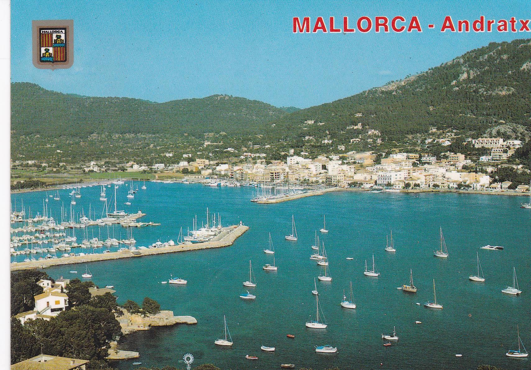 POSTAL B8493: MALLORCA: PUERTO ANDRATX