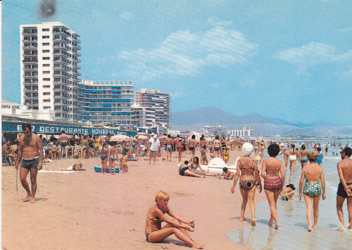POSTAL B8494: ALICANTE: PLAYA SAN JUAN