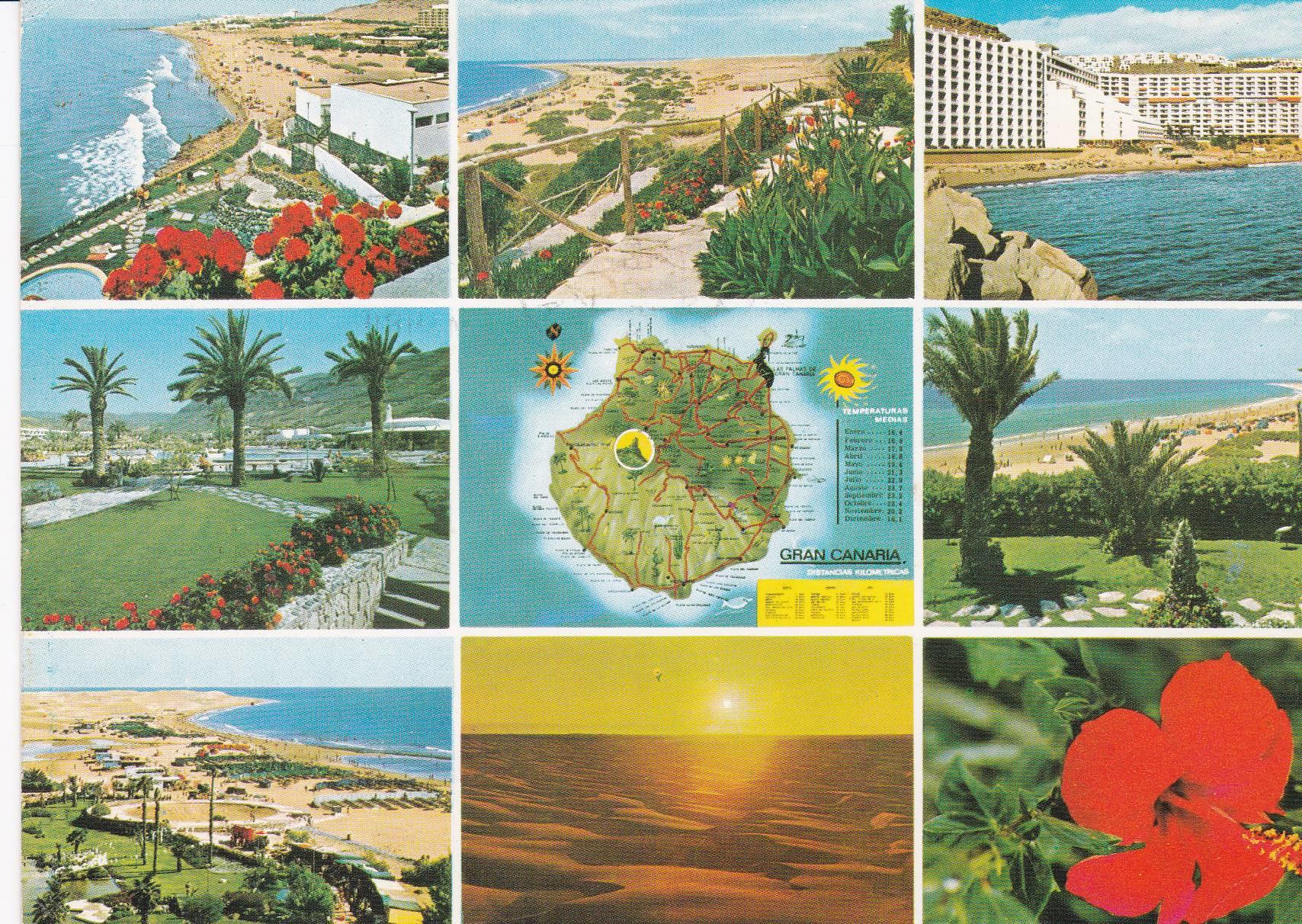 POSTAL B8500: GRAN CANARIA: DIVERSOS ASPECTOS