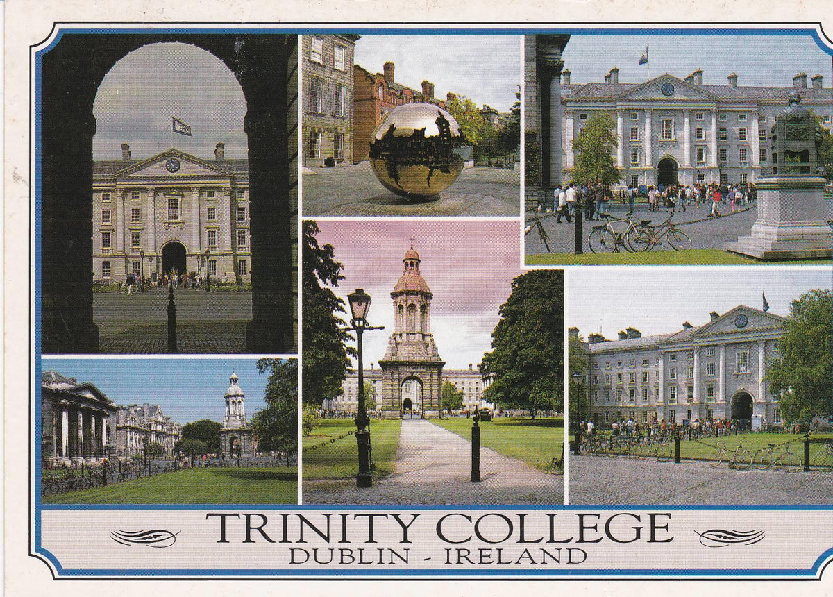 POSTAL B8509: IRLANDA: TRINITY COLLEGE