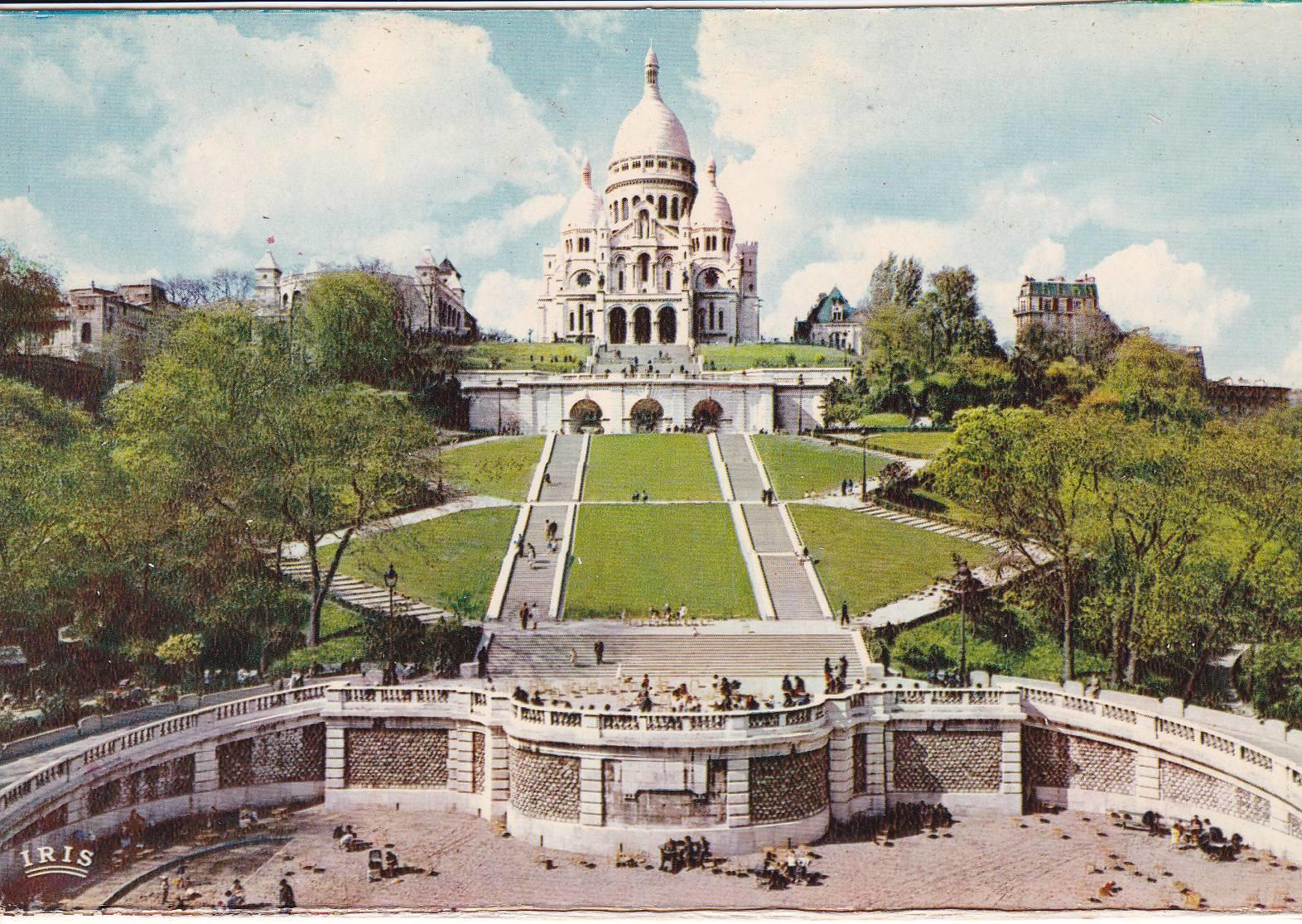 POSTAL B8511: PARIS: BASILICA SACRE COEUR
