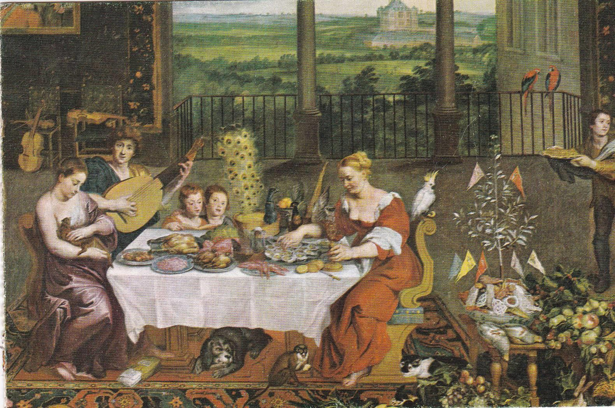 POSTAL B8522: OLEO: BRUEGHEL DE VELOURS