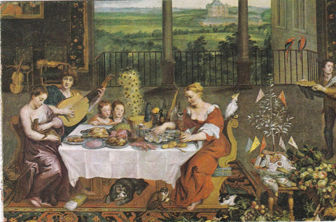 POSTAL B8522: OLEO: BRUEGHEL DE VELOURS