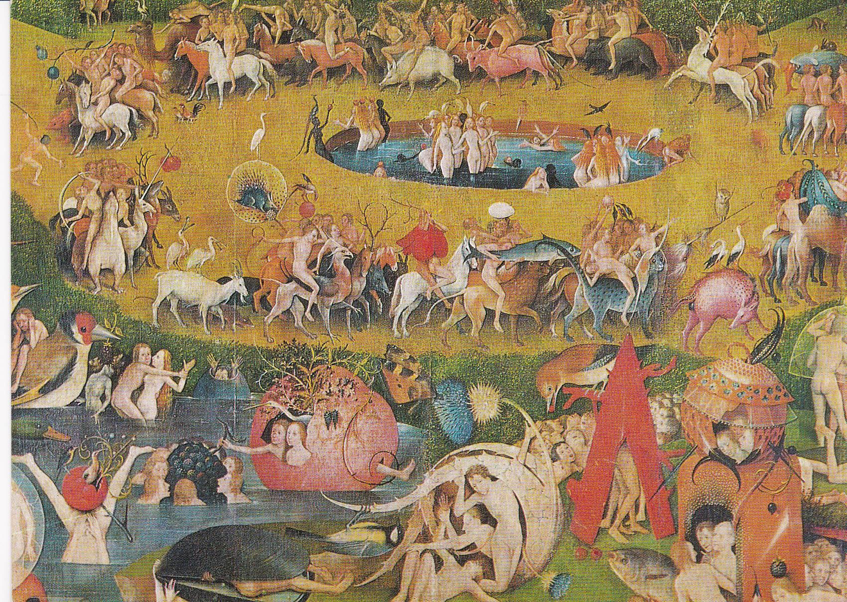 POSTAL B8531: BOSCH: EL JARDIN DE LAS DELICIAS