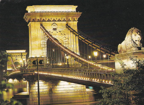 POSTAL B8538: BUDAPEST: LANCHID
