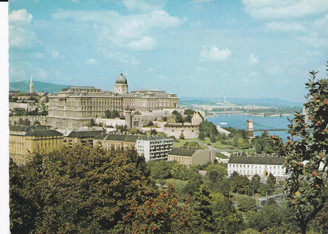 POSTAL B8539: BUDAPEST: CASTILLO