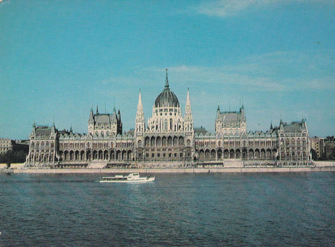 POSTAL B8543: BUDAPEST: PARLAMENTO