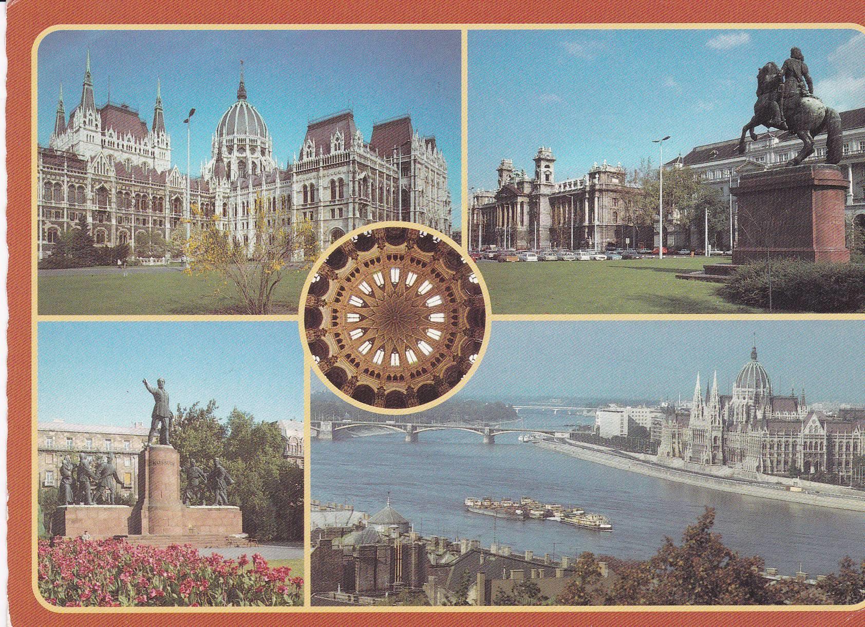 POSTAL B8544: BUDAPEST: DIVERSOS ASPECTOS
