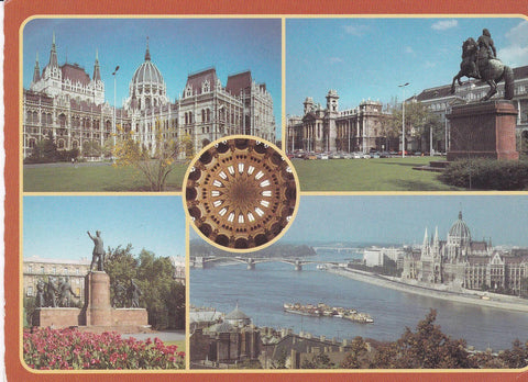 POSTAL B8544: BUDAPEST: DIVERSOS ASPECTOS