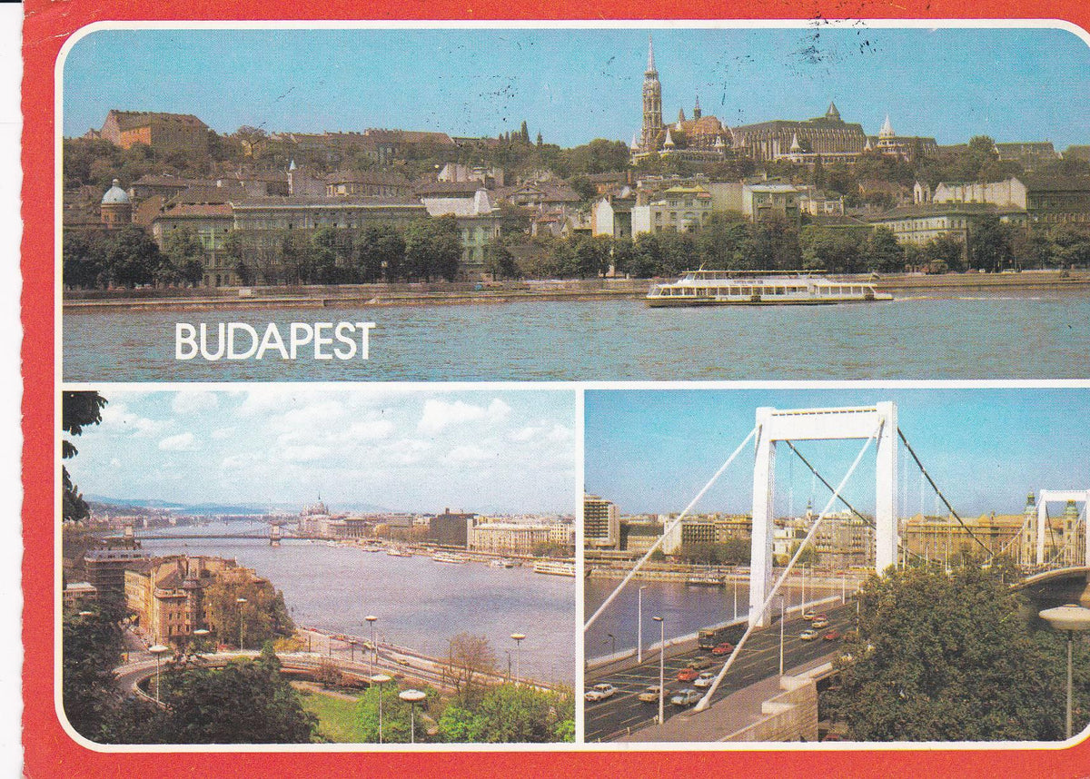 POSTAL B8546: BUDAPEST: DIVERSOS ASPECTOS