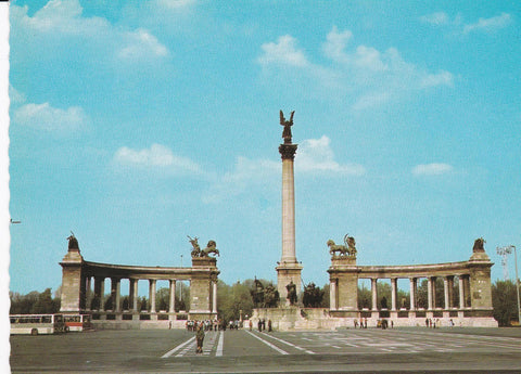 POSTAL B8547: BUDAPEST: MONUMENTO MILENARIO